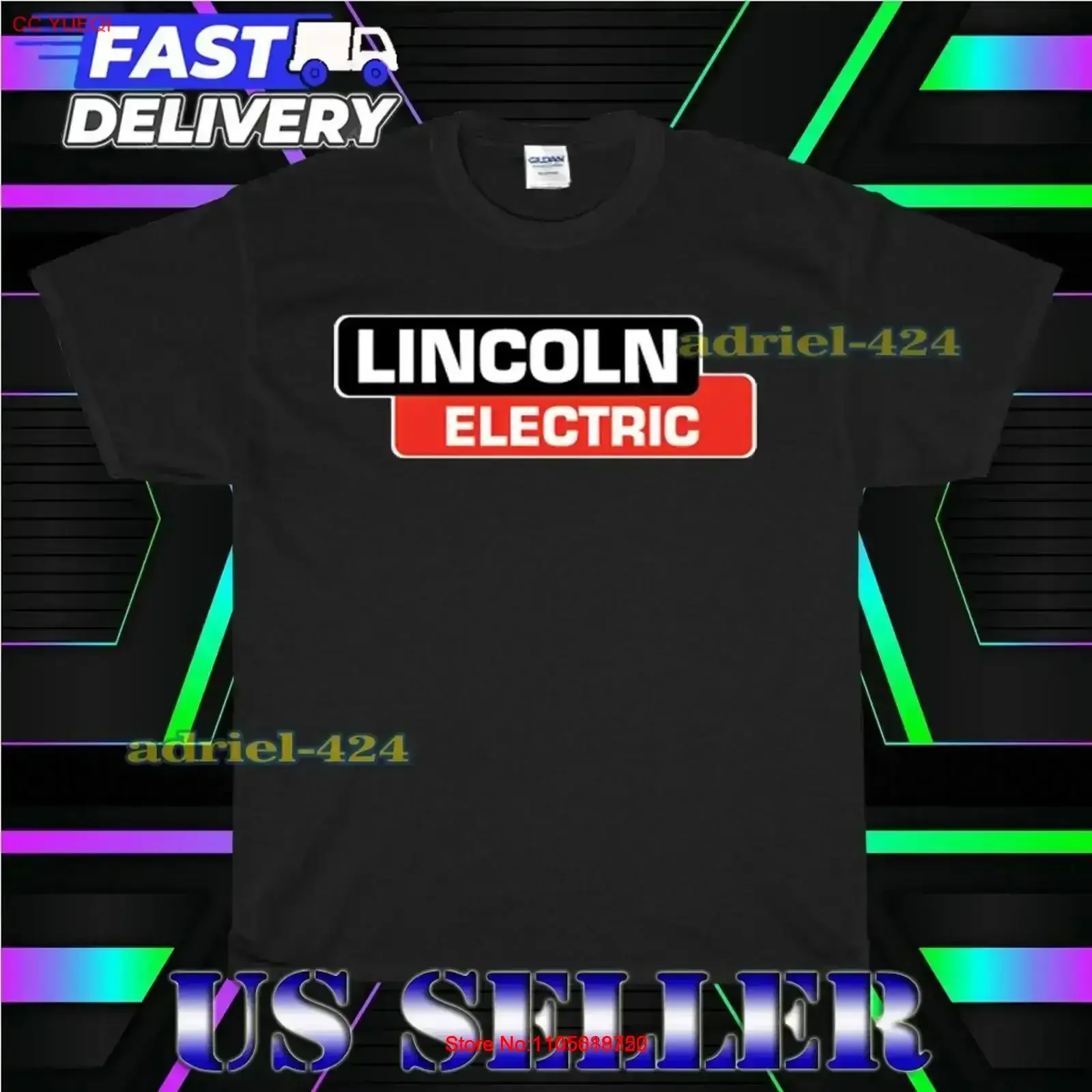 NEW SHIRT LINCOLN ELECTRIC LOGO T TEE FUNNY AMERICAN USA UNISEX SIZE S 5XL vintage Washed homme Comfortable Slightly Casual
