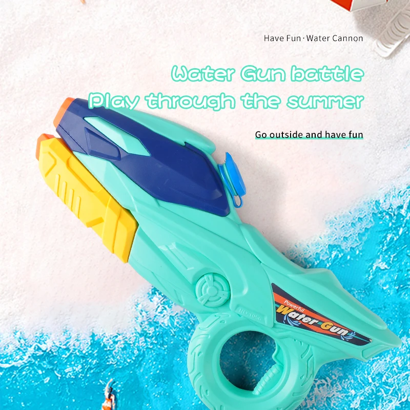 Pistola de agua potente Super Soaker Blaster para niños, gran pistola de agua extraíble, color rosa, juguete de chorro para piscina, playa, verano,