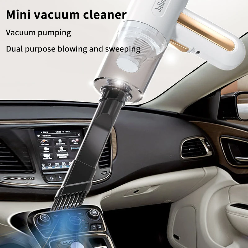 Aspirapolvere wireless Aspirazione potente Aspirazione e soffiaggio ad alta potenza Aspirapolvere portatile a doppio uso per peli di animali domestici in auto