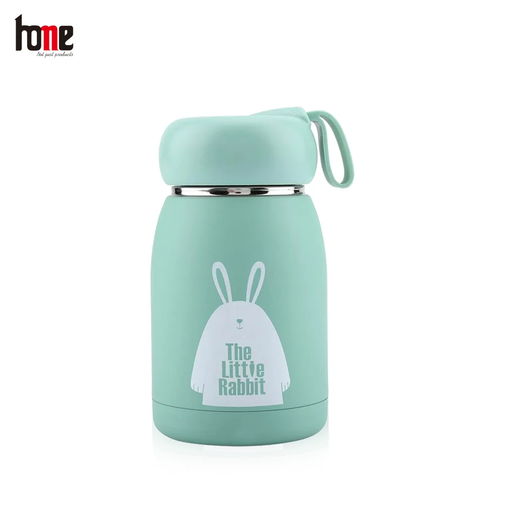 Vacuum Insulated Thermos Water Bottle Cute Coffee Travel Mug Stainles Steel Tumbler Thermal Insulation Vacuum Flasks for Camping