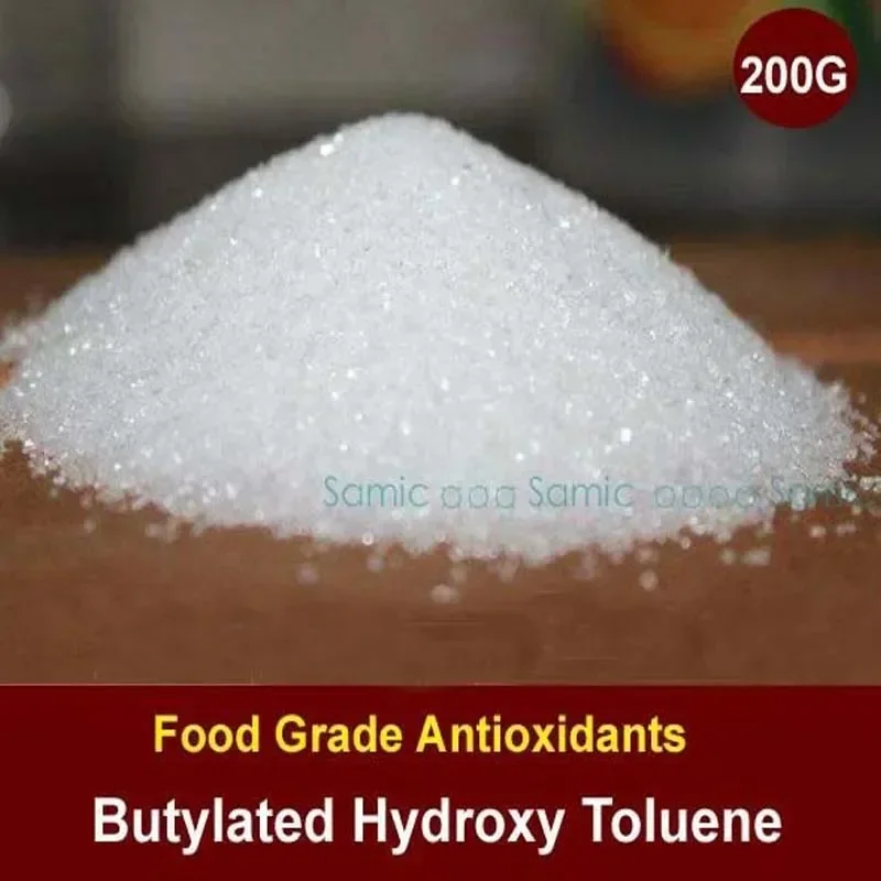 200g Food Grade Butylated Hydroxy Antioxidants Bht