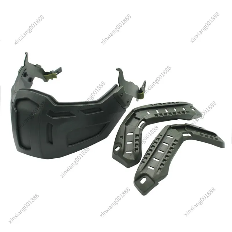 For Wind Resistant Anti-scratch Eye Shield Half Full Face Protective Mask Matching Outdoor Cycling Helmet Accessories