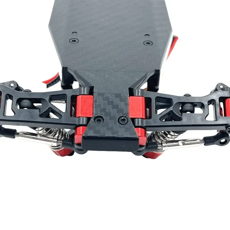 Para wltoys 1/24 244016 losi 1/24 micro-b código de antebraço rc carro metal atualização op acessórios peças