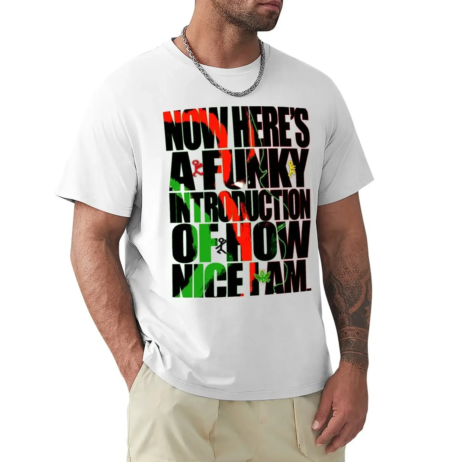 A Funky Introduction T-Shirt kawaii clothes blacks men clothes