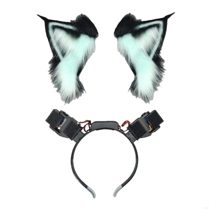 

Повязка на голову с волчьими ушками, милые девушки, динамические уши, косплей, звериные уши, меховой костюм, маскарад, Хэллоуин,