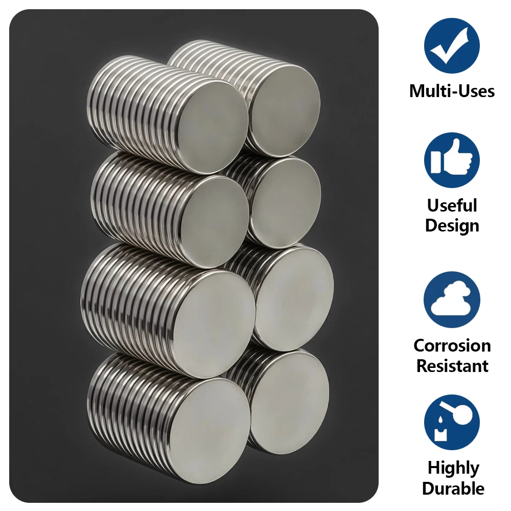 مغناطيس النيوديميوم القوي N35 ندفيب المغناطيسي الدائم imanes مغناطيس الثلاجة القوي للغاية لتقوم بها بنفسك 2x2 5x2 6x2 8x2 15x2 18x2 مللي متر #2
