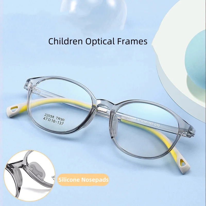 Silicone TR90 kids optical frames children eyewear girl boy glasses frames Children eyeglasses for prescription glasses