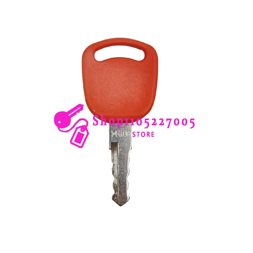 20/10/5/1PCS Brand New 14601 Red Keys for New Holland Excavator Grader Dozer Heavy Equipment Ignition Tractor