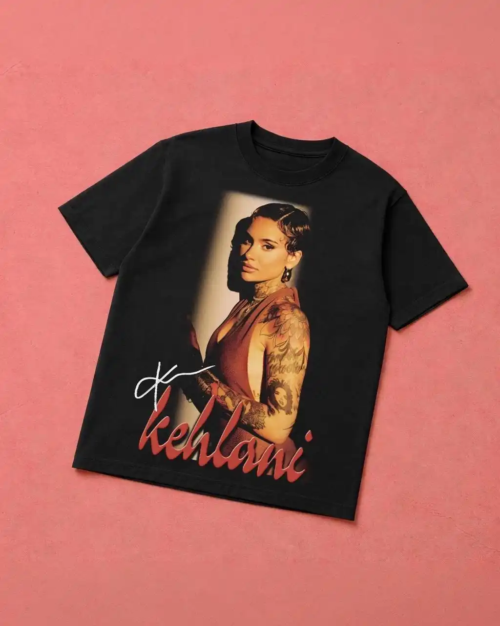 Kehlani Autograph Shirt, Kehlani Graphic Tee, Concert T-Shirt, Crash, It Was Good Until It Wasn't, Blue Water Road, R&B Shirt
