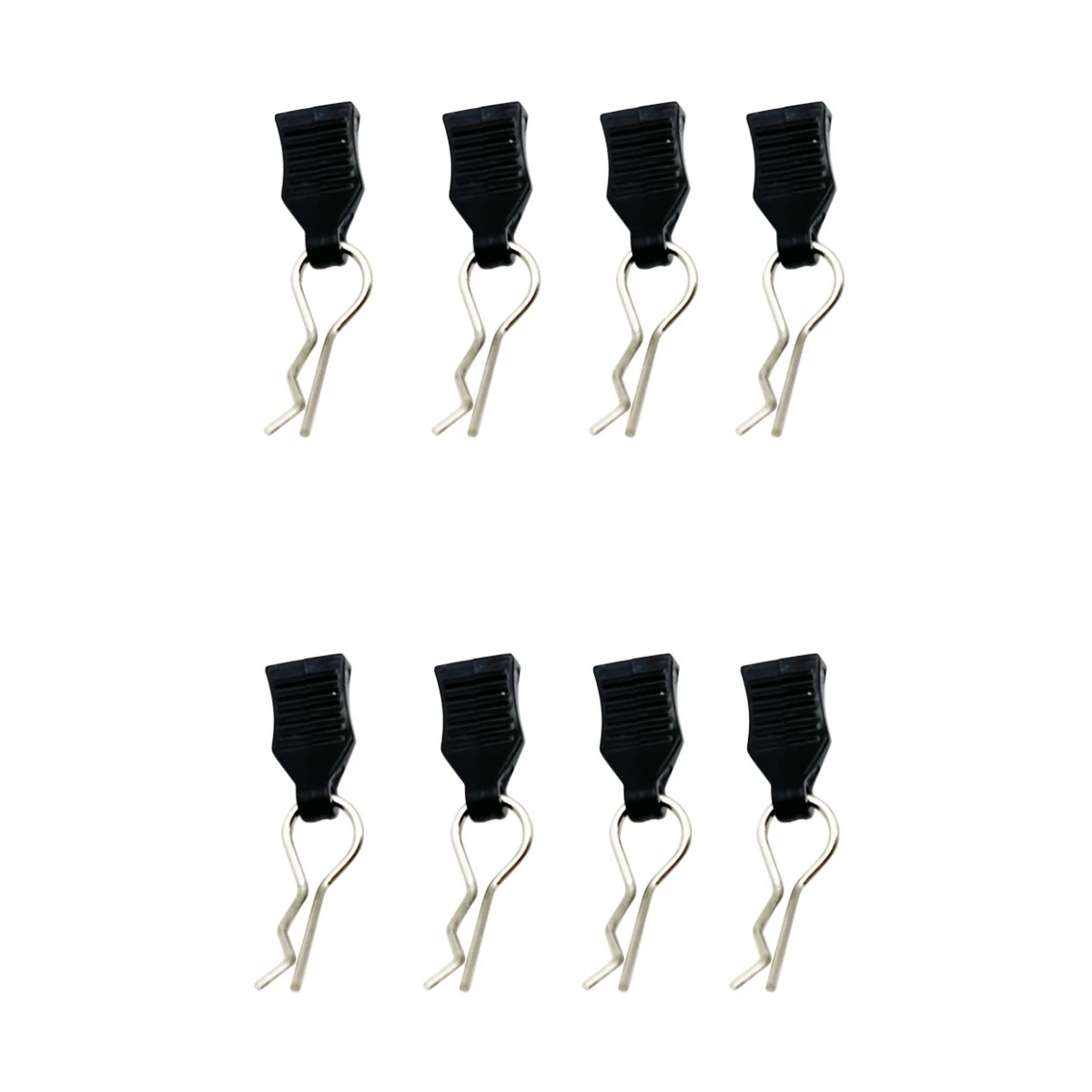 RC Car Clips Shell Clip for 1/10 1/12 1/14 1/16 1/18 RC Car Part Body Clips Pins Metal R Buckles Car Truck Buggy Shell Pins