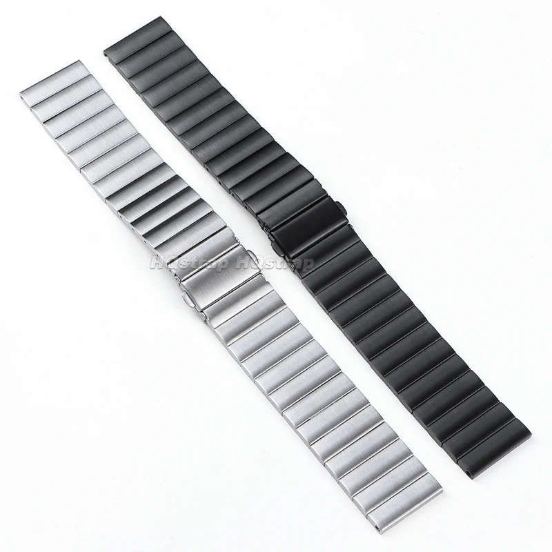 18mm 20mm 22mm Stainless Steel Strap for Samsung Galaxy 7 6 5 40/44mm Metal Watchband Smartwatch Universal Replacement Wristband