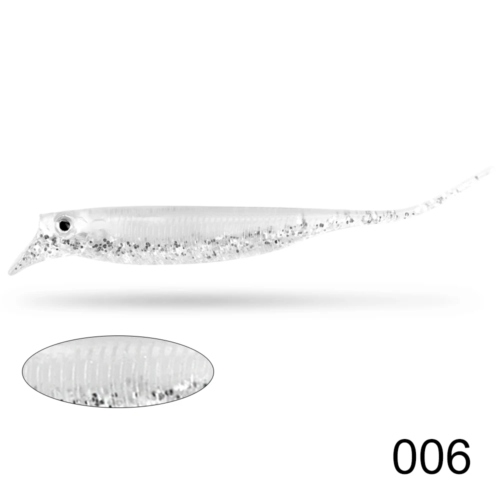 D1 Karpfen Angeln Weicher Köder Mit Lip 85mm 2,5g Drift Süßwasser Köder Leurre Souple Rolling Action Pesca schwarz Bass Barsch Tackle