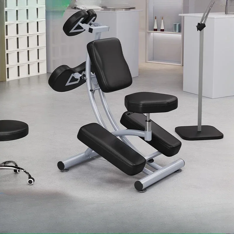 

Multifunctional Tattoo Chair Full Back Scraping Folding Embroidery Tattoo Chair Massage Push Back Swivel Height Adjustable