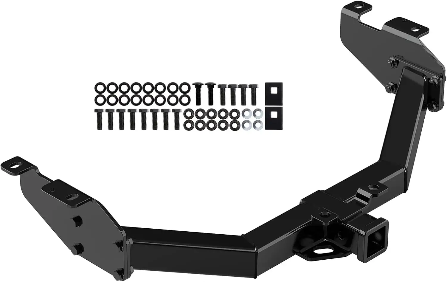 Rear Towing for GMC Sierra 1500/Chevrolet Silverado 1500, Metal Material, No Color Mentioned, Class 3 Compatibility