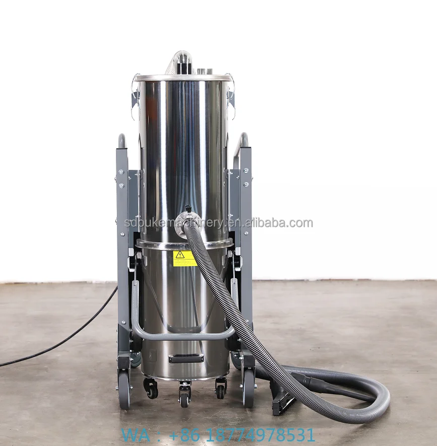 Industrial Vacuum Cleaner Central Dust Collection System 100kg Four-Wheel Mobile Platform 1-Year Motor Warranty OEM