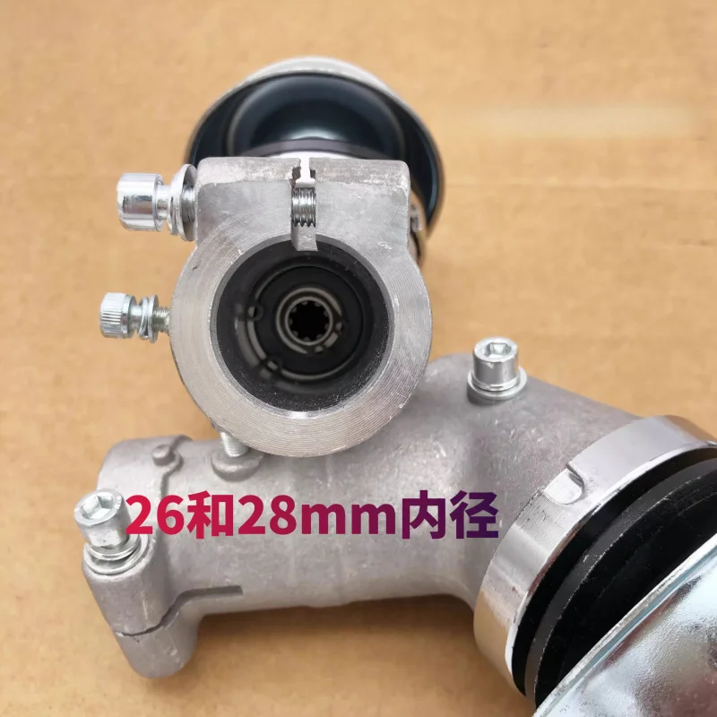 1 шт. для газонокосилки Fuji Hua 543/ Komatsu G45, рабочая головка в сборе, внутренний диаметр: 26/28 мм, 10/12 мм, обратный винт