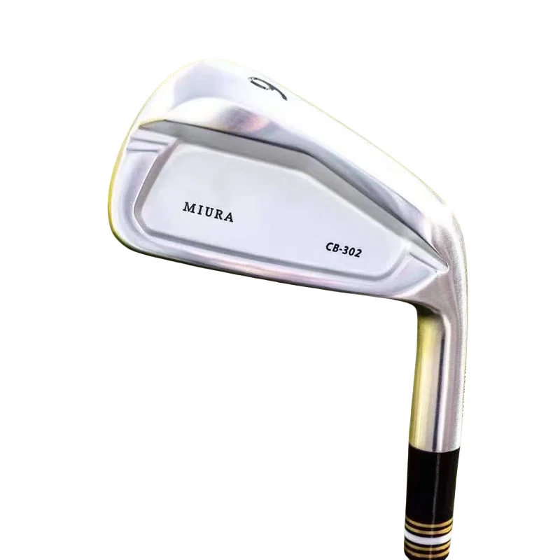 Jijie 100% Original Miura Cb-302 Golf Club Iron Set, Miura Technology Silver S20C Forged Iron 4-9P from Japan