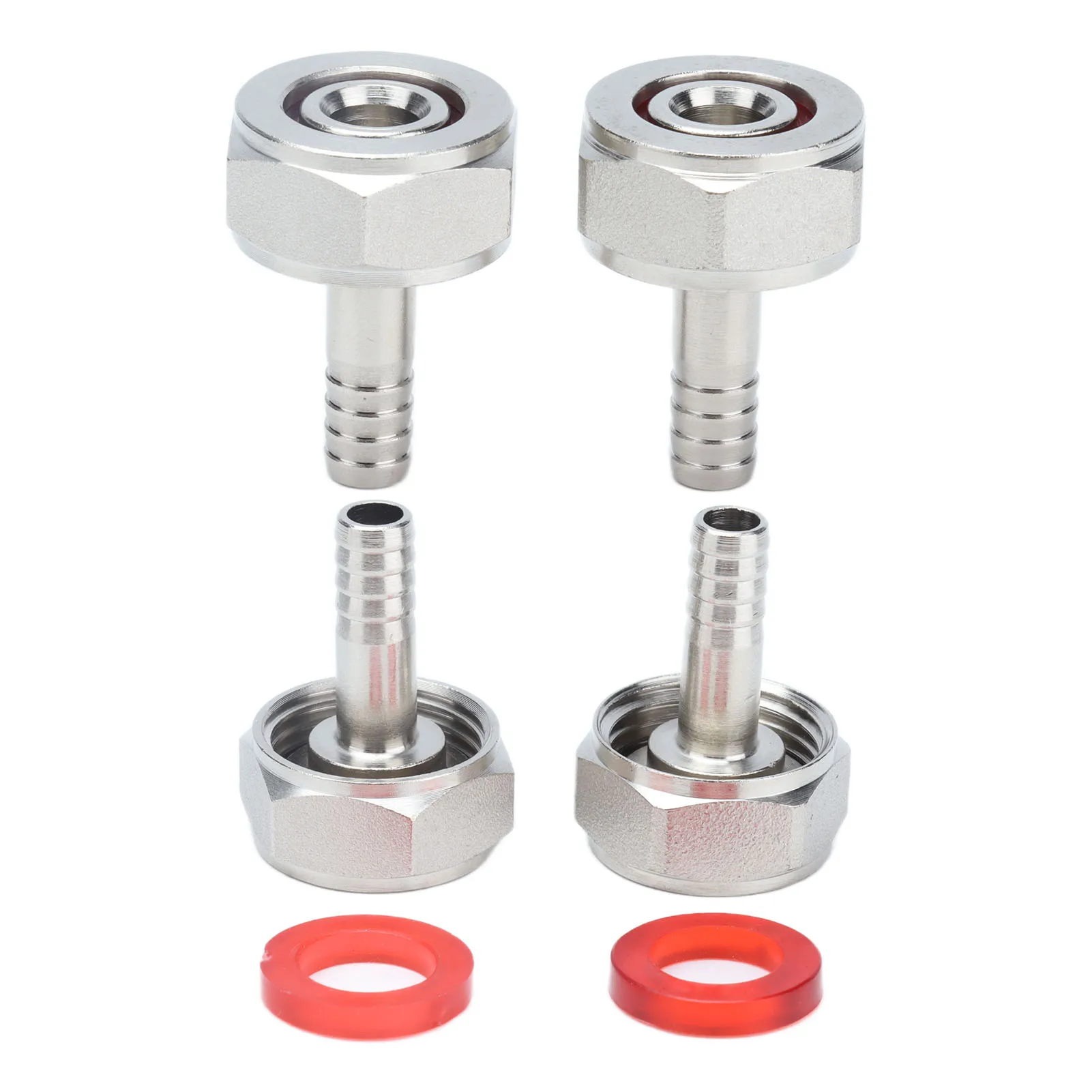 Keg Coupler konektor Tong baja tahan karat mudah dipasang mudah digunakan jenis Amerika tahan korosi untuk minuman rumah