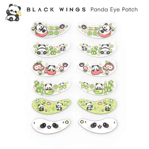 Los parches para los ojos de silicona Blackwings son adecuados para las ojeras y la mascarilla para los ojos en gel refrescante femenina hinchada y reutilizable.