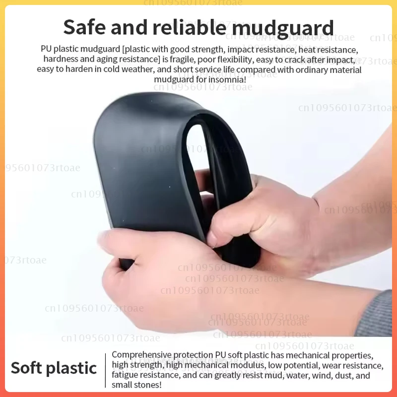 ل VW ID4 Volkswagen ID.4 2020 ~ 2025 2021 2022 واقيات الطين الأمامية والخلفية واقيات الطين والرذاذ ملحقات الحاجز المضيئة #6