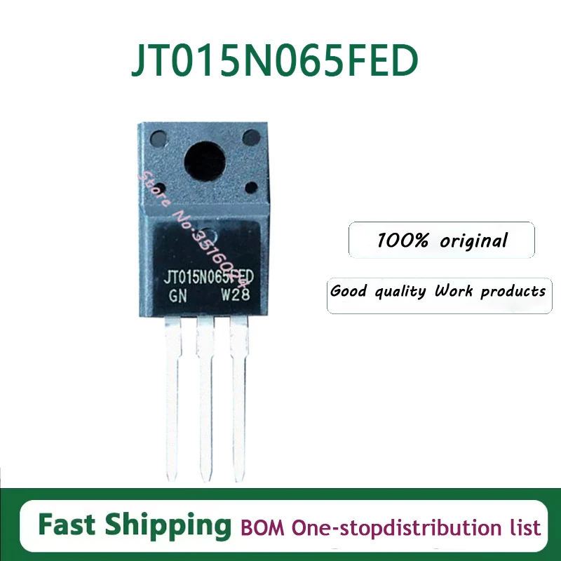 

10PCS/lot JT015N065FED TO-220F 15A 650V 100% NEW