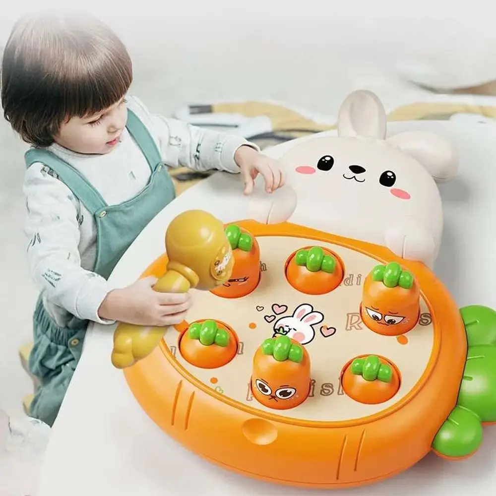 

Hand Eye Coordination Animal Theme Knocking Game Early Education Interesting Whack-a-mole Toy plastic Learning Cognition