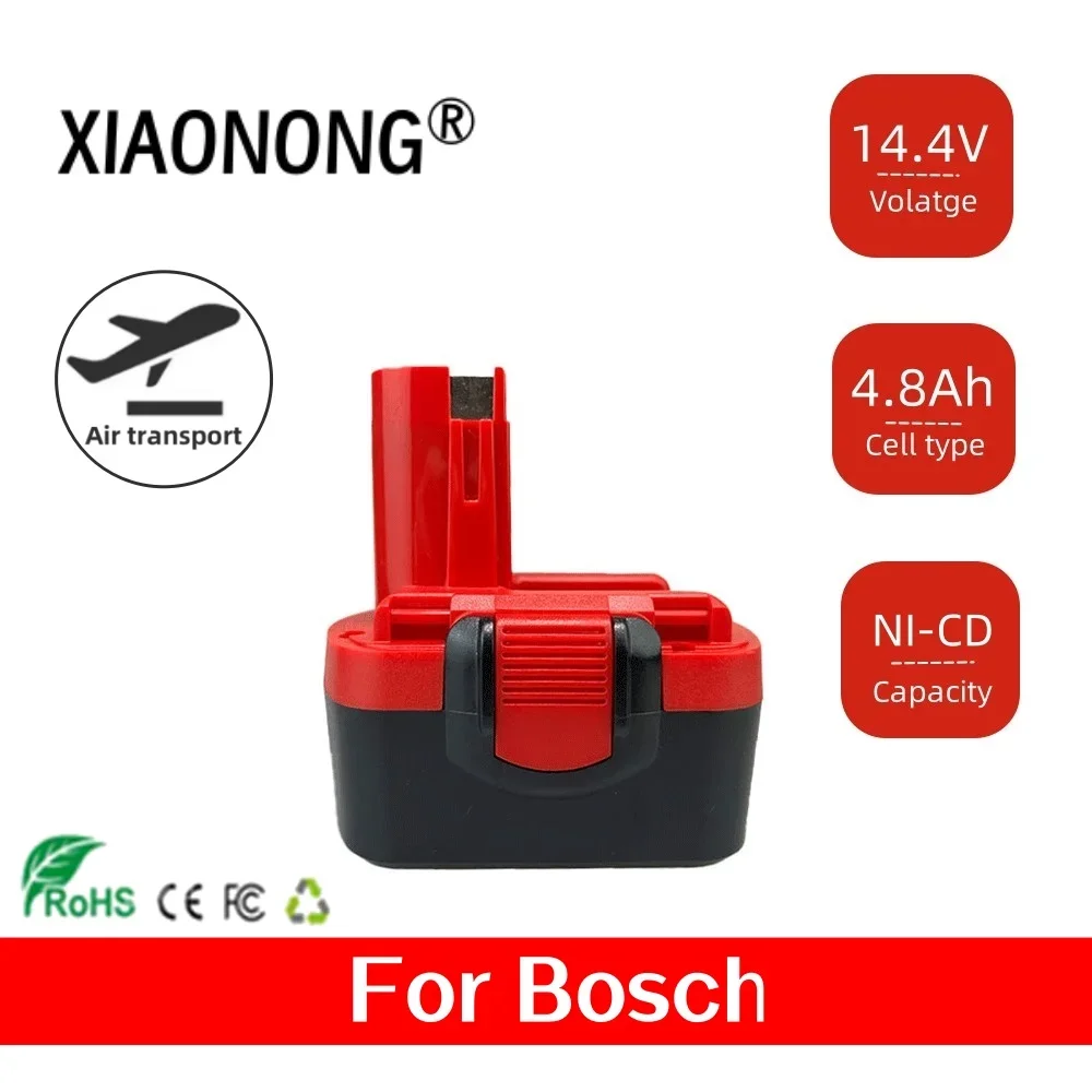 

New 14.4V 4800mAh Rechargeable Battery for bosch 14.4V High-quality Battery BAT038 BAT040 BAT140 BAT159 BAT041