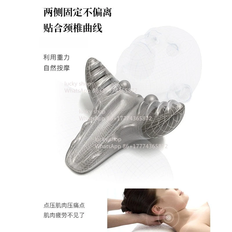 Pillow Sleeping Pillow Cervical Spine Massage Neck Protection To Relieve Fatigue