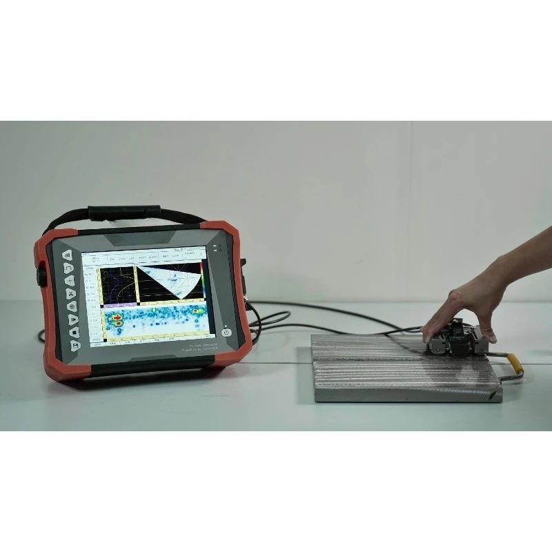 Portable Ultrasonic Phased Array Flaw Detector with TFM Function