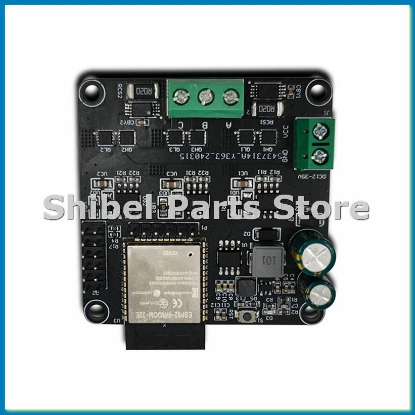 

SimpleFOC Мощный ESP32 20A Плата драйвера бесщеточного двигателя Беспроводной WIFI Bluetooth Простой модуль модернизации FOC-A57M