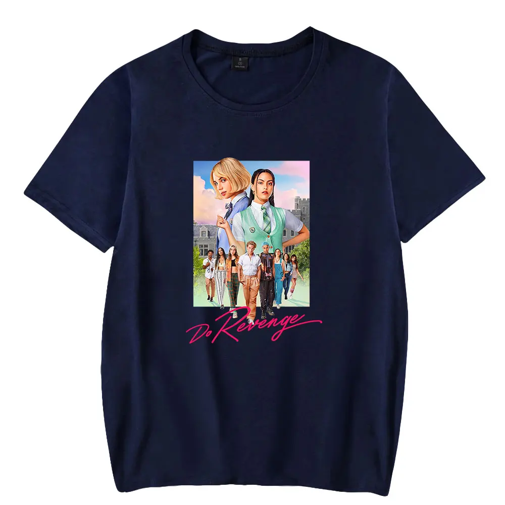 

2026 Do Revenge Movie Tshirt Crewneck Short Sleeve Men Women T-shirt Harajuku Streetwear American Movie Unisex Clothes