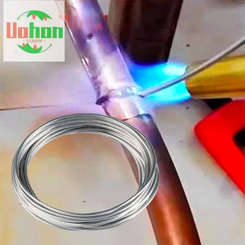 

Universal Copper Aluminum Fux-cored Electrodes Welding Rods Easy Melt Weld Wire for Steel Copper Aluminum Iron Refrigerator Weld