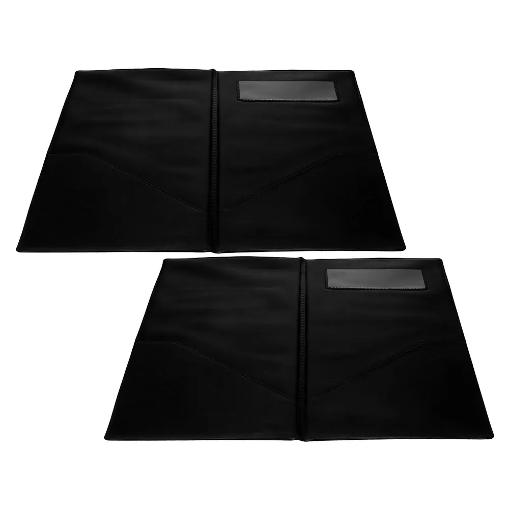 

2PCS Tip Holder Menu Check Presenter Restaurant Supplies Guest Books Server Note Pads Waitress Book Bill Holder