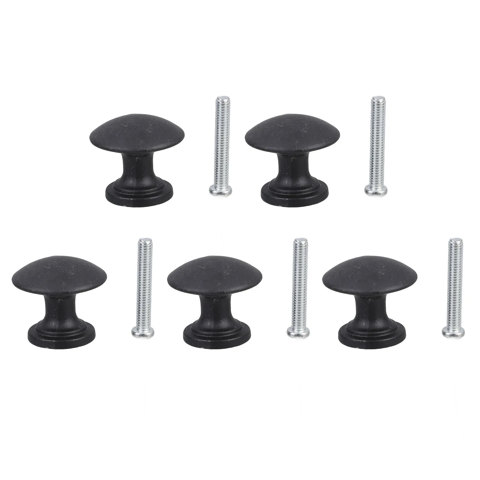 

5pcs Cabinet Dresser Drawer Knobs Zinc Alloy Durable Wardrobe Pulls Furniture Door Knob Replacement Handle Decorative Metal