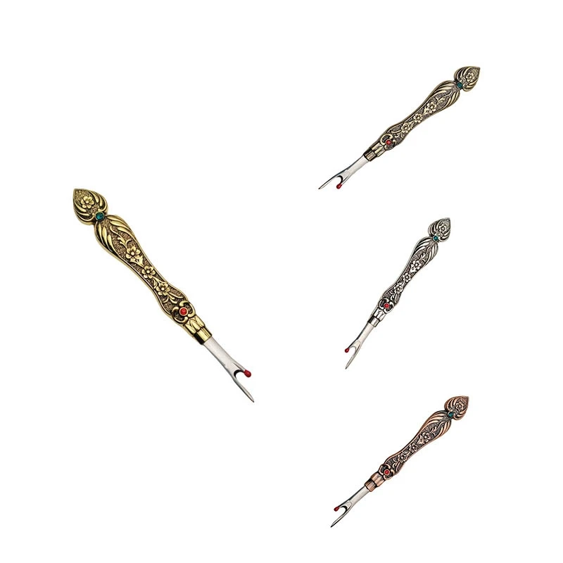 Tagliafilo vintage Taglia asole Unpicker Punto croce Maniglia per cucire Cucito Rimozione filo Rame Facile installazione
