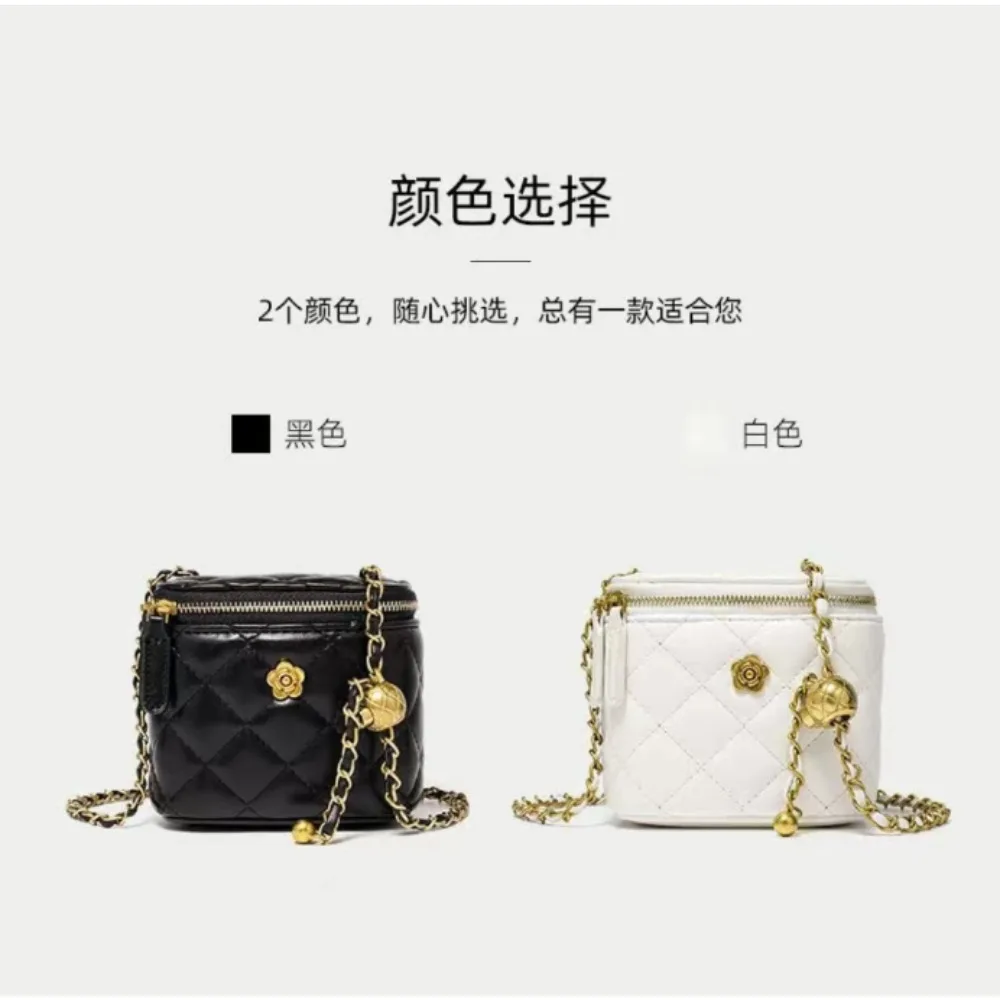 

Women's bag crossbody bags Female New bucket bag secret garden camellia diamond box bag forwomen's summer shoulder crossbody bag