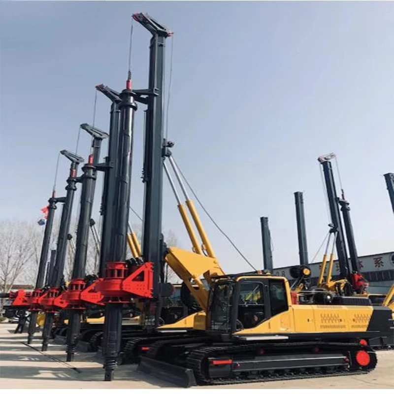 Rotary Drilling Rig Hydraulic Pile Driver Machine Construction Foundation Rotary Drilling Rig