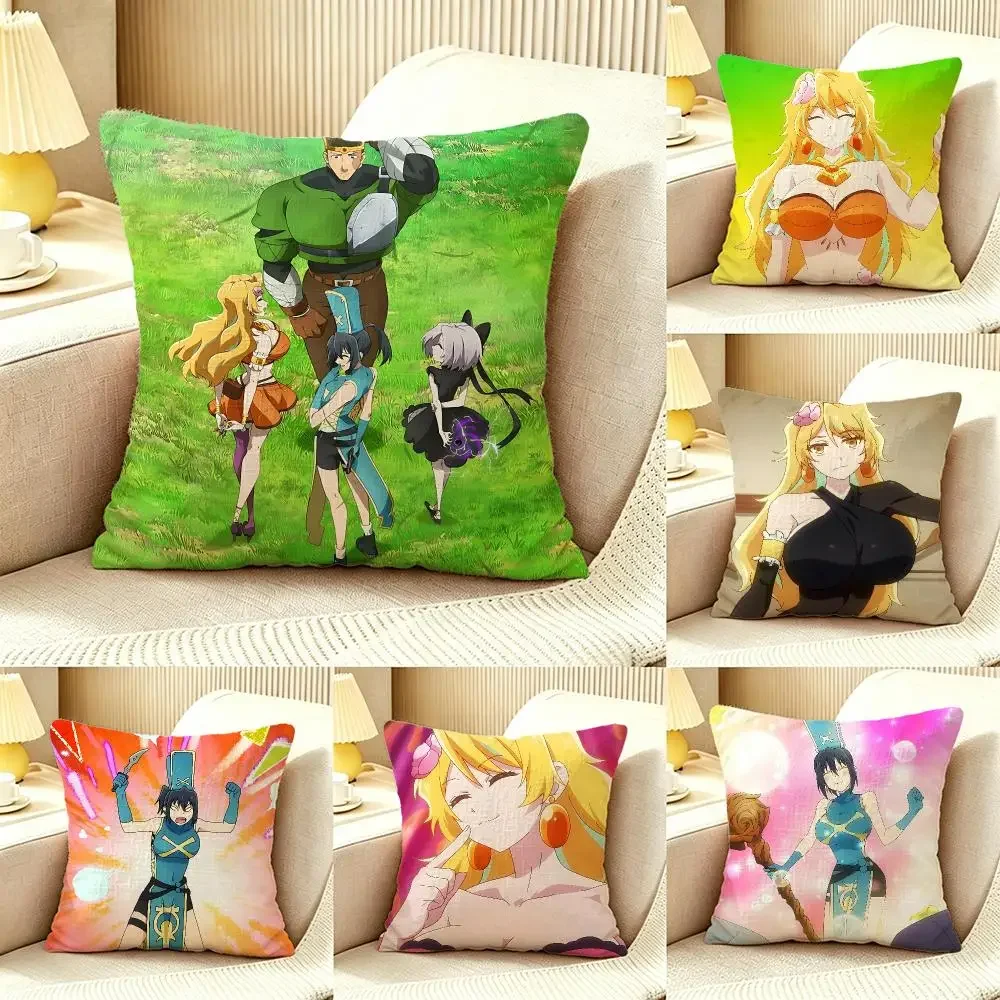 The Shy Hero and the Assassin Princesses Cushion Cover Pillow Cover Nordic Minimalist Throw Double Print Cushion Case Bedroom