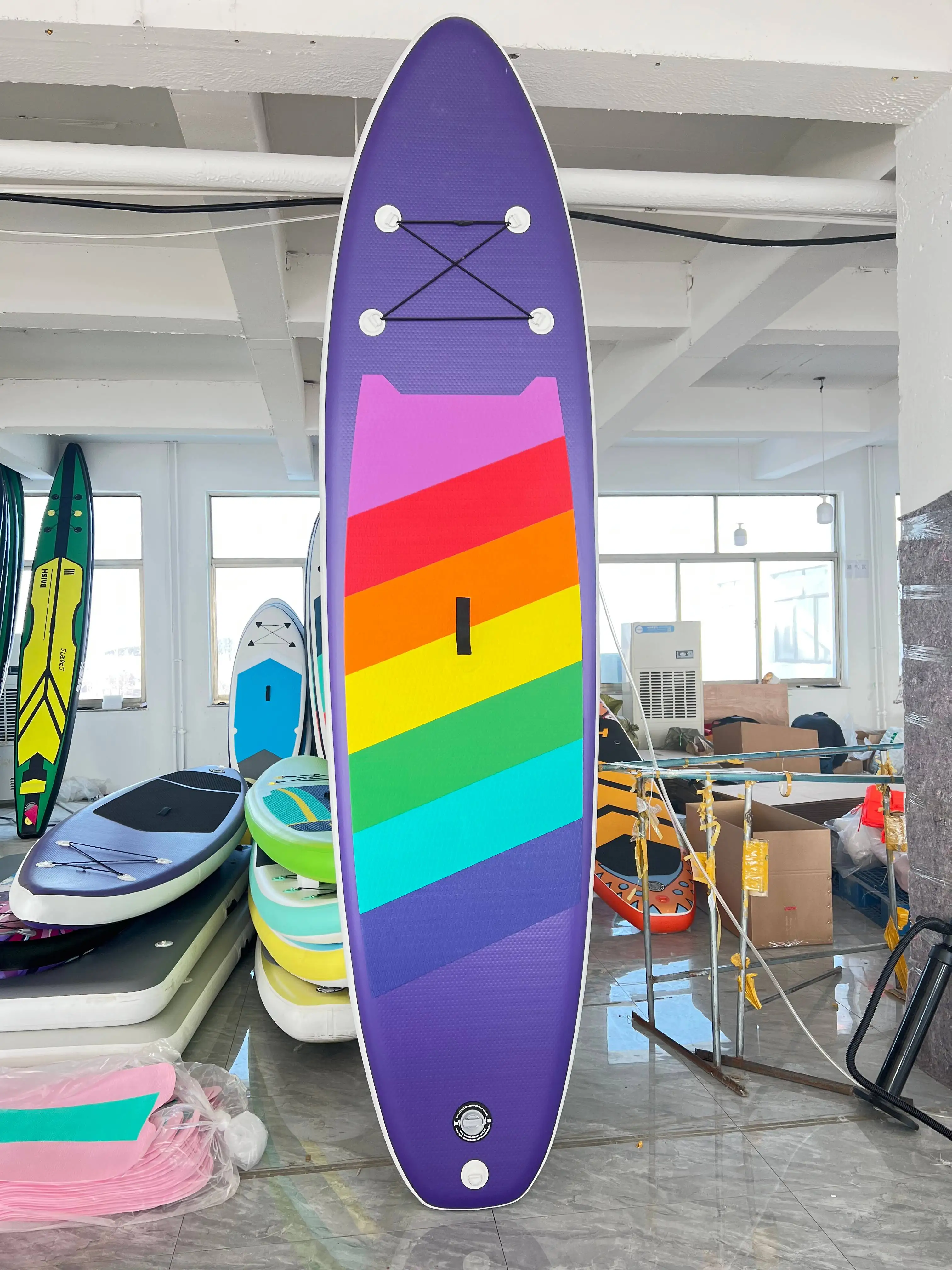 

Надувная доска для SUP-серфинга с защитой от скольжения, новая модель, портативная, для океанских вод