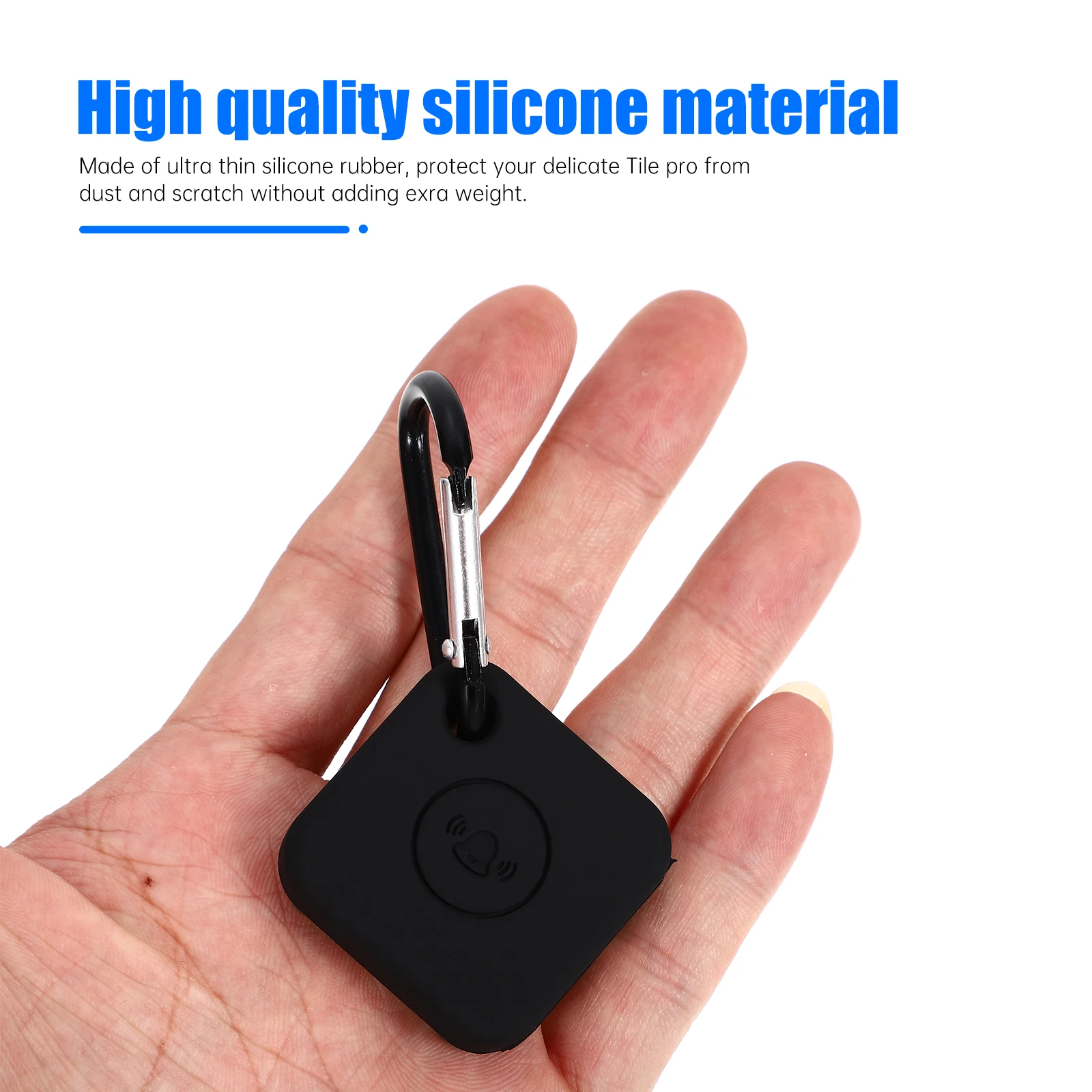 

Crystal Tracker Travel Tracking Device Case Silica Gel Item Tile Mate