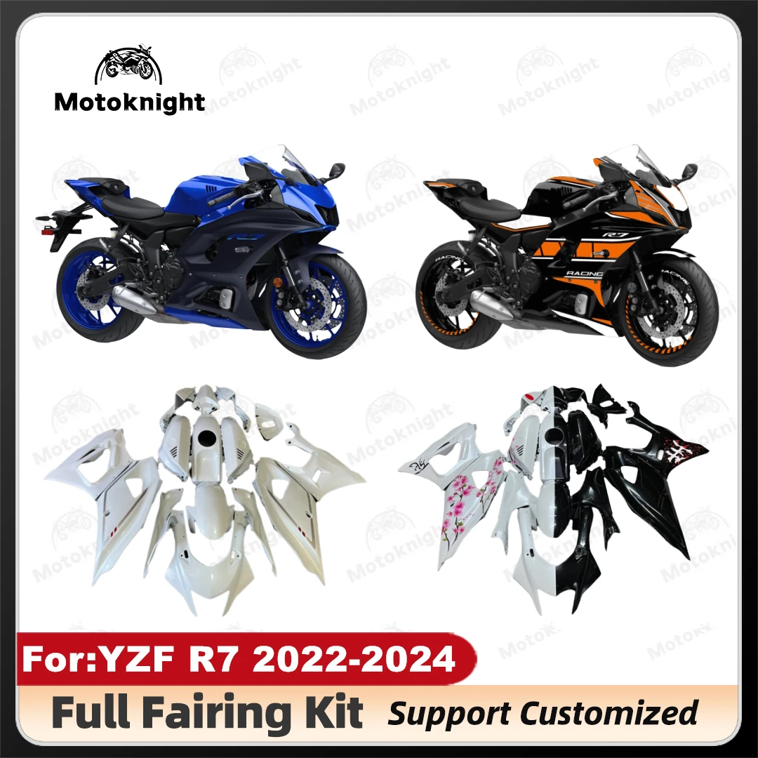 

NEW ABS Motorcycle full Fairing Kit fit For Yamaha YZF R7 YFZ-R7 2022 2023 2024 22 23 24 Bodywork bodykits Fairings kits zxmt