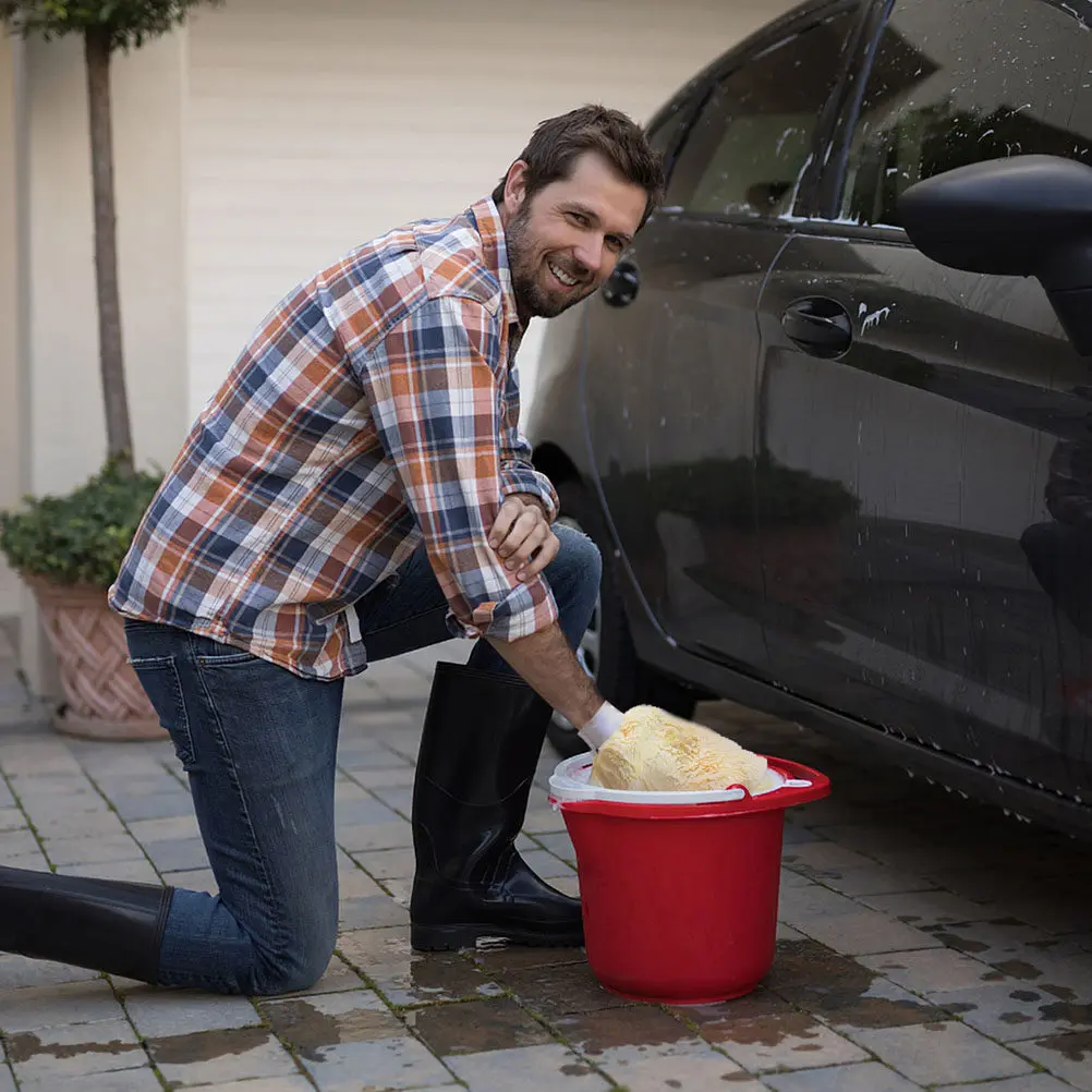 

1 шт. Двусторонняя перчатка для мытья автомобиля из имитации шерсти, с сильным впитыванием, для чистки авто, инструмент для мойки автомобиля