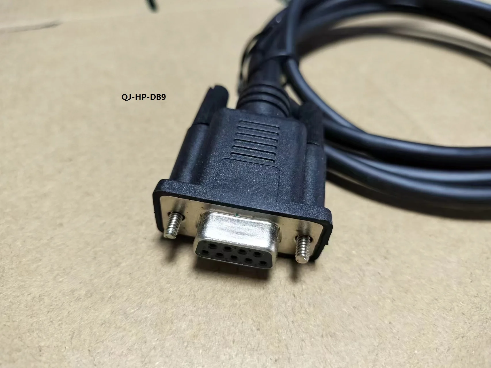Huaqingjun PLC HMI Communication DB9 Cable for Industrial Automation
