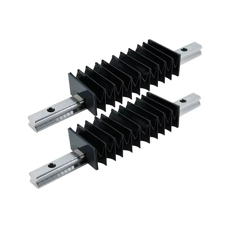 CN U Shaped Nylon Bellows Flexibility Dust Cover for Linear Laser Guide Rail Cover Organ Dust CoverHGR 15 20 25 30 for Cnc