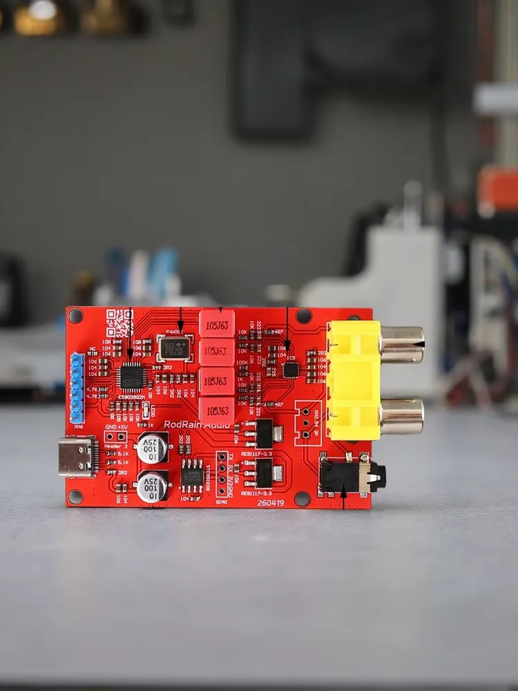 ES9039Q2M Decoder I2S DSD Digital Audio Input DAC Decoder Board ES9601K Module