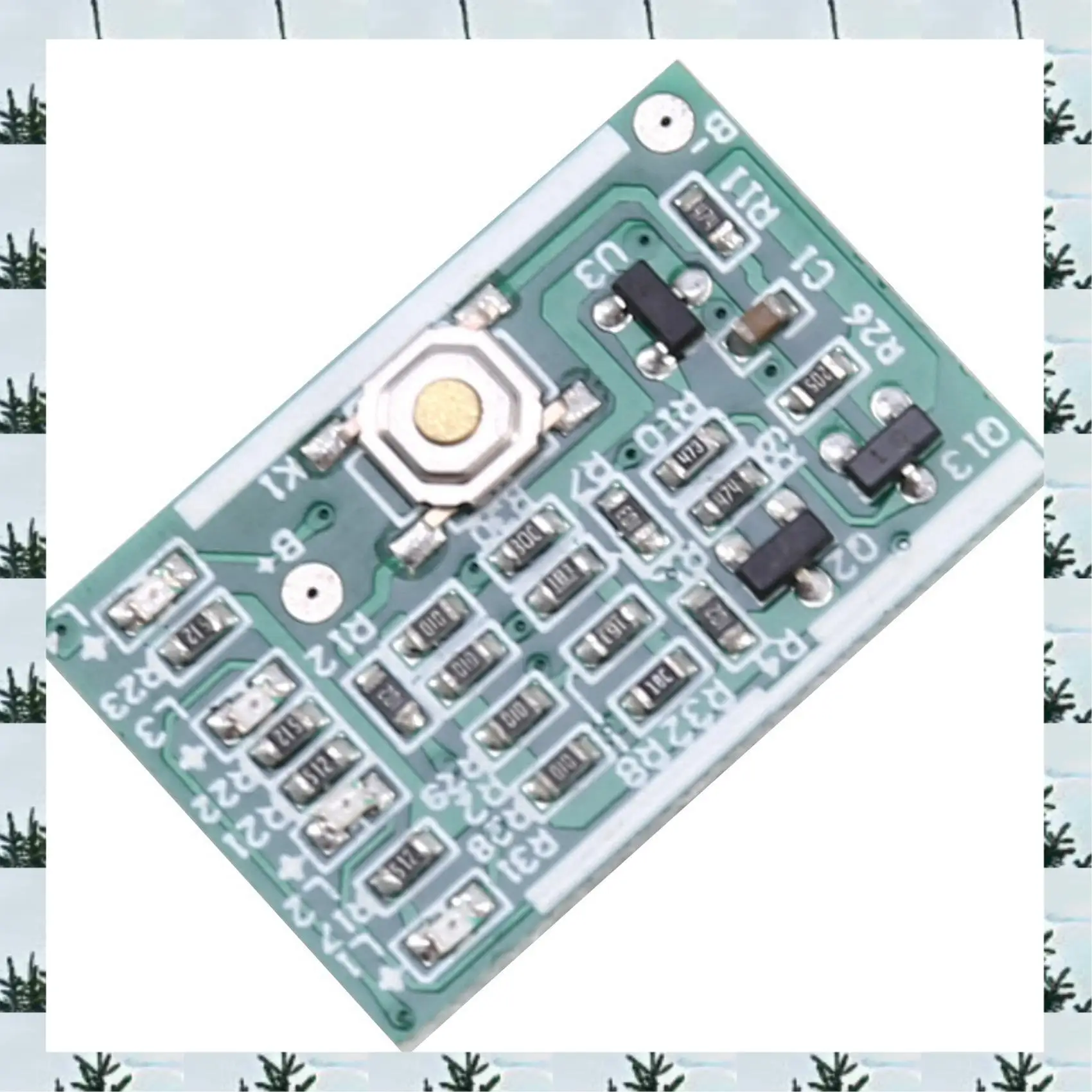 

ABLG 2X BL1890 Li- Battery Case PCB Charging Protection Circuit Board Shell Box BL1860 For 18V