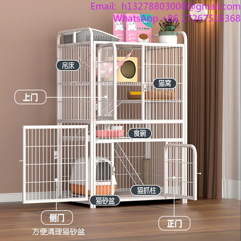 Shelf Five-layer cat cage Large free space Strong and stable