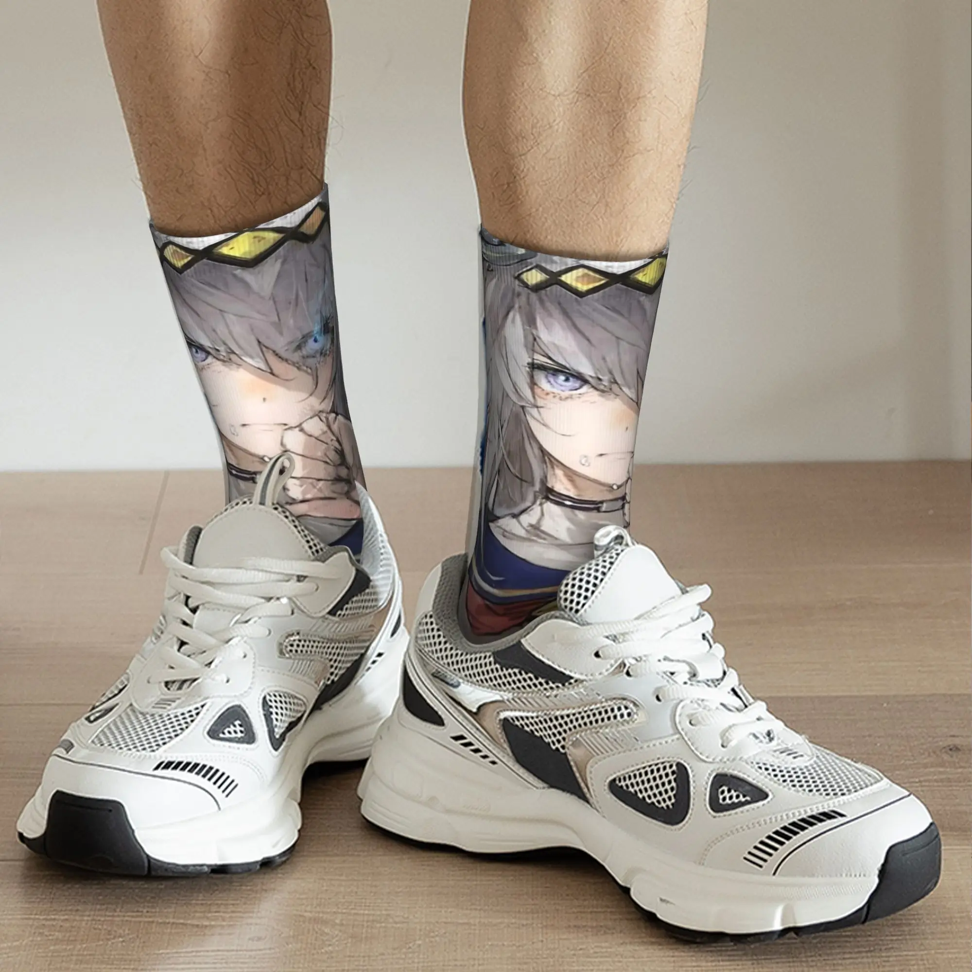 새로운 남성 양말 캐주얼 uma musume cinderella grey Oguri 캡 양말 여성 양말 봄 여름 가을 겨울