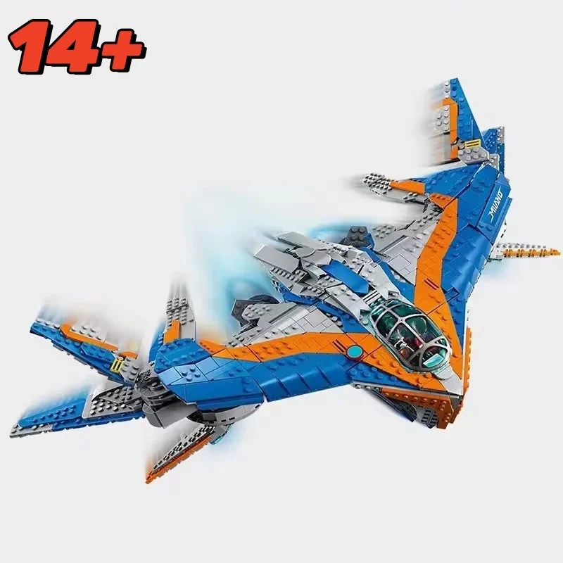 

IN STOCK 2090PCS Revenger Moc The Milano Spaceship Galaxy Guardian 76286 Desktop decoration Adults Kid Birthday Christmas Gifts