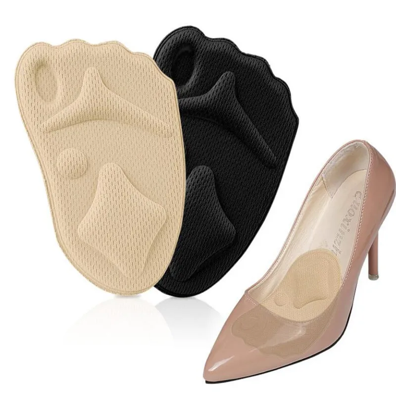 Anti slip anti pain forefoot pad High Heel Forefoot Pad for Shoes Insert Half Insoles Comfortable Foot Care Massaging Toe Pad